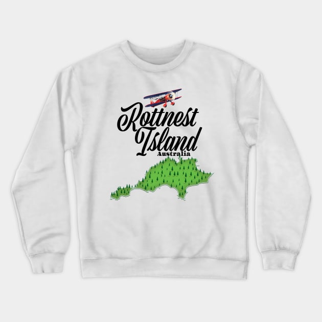 Rottnest Island Crewneck Sweatshirt by nickemporium1